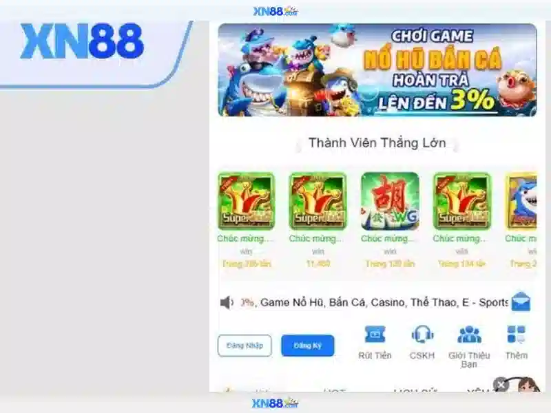 Cac dich vu co tai xn88